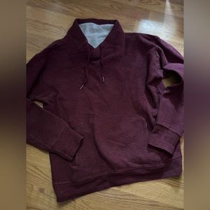 Size XL Cowl Neck Pullover